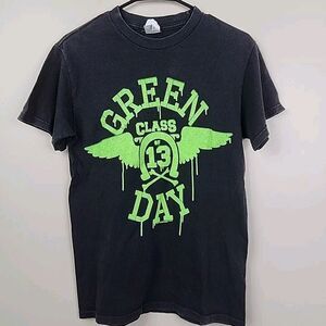 Alstyle Green Day Class Of 2013 Frontside Graphic Tee Small